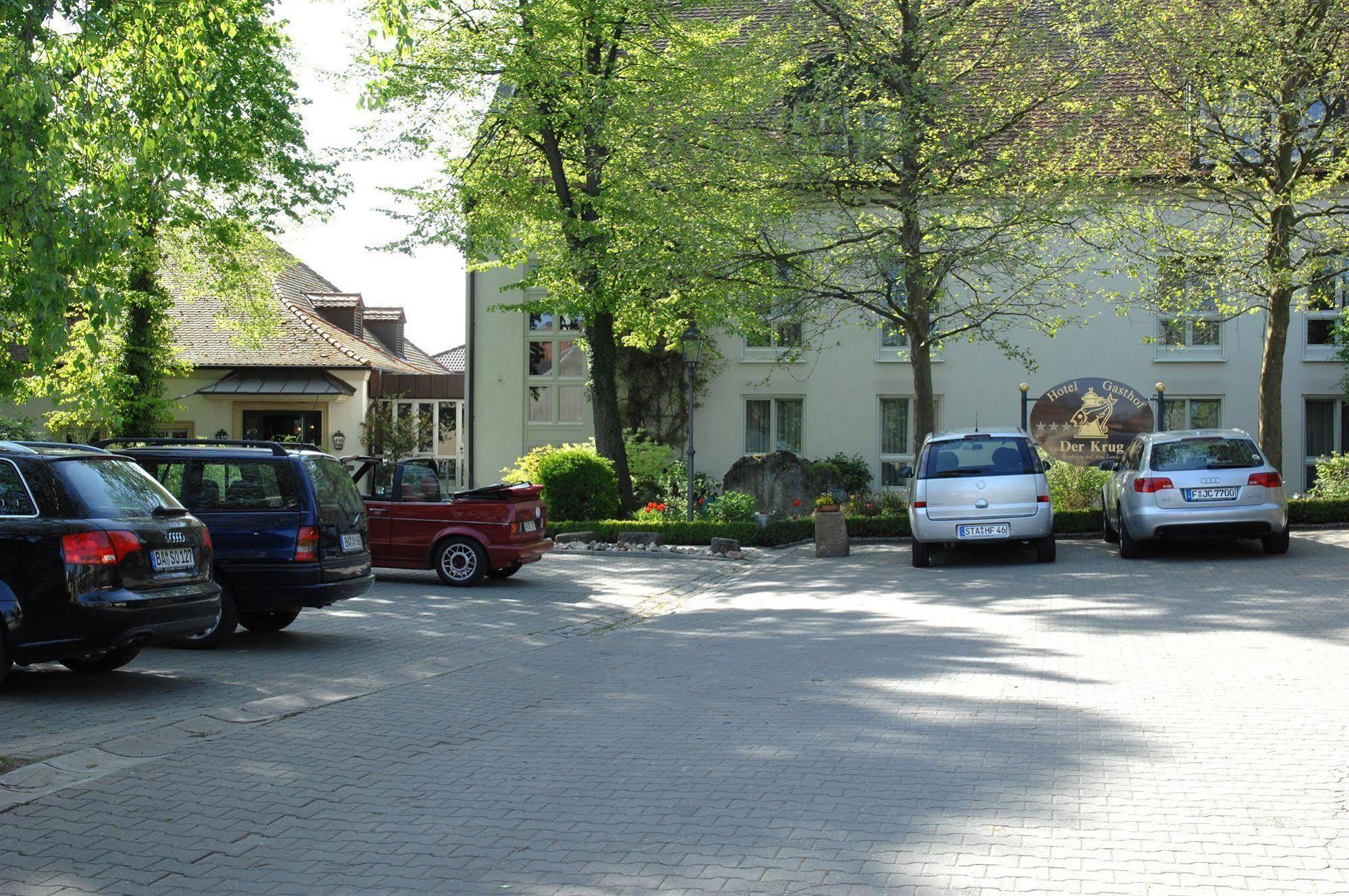 Hotel Gasthof Der Krug Stegaurach Ngoại thất bức ảnh
